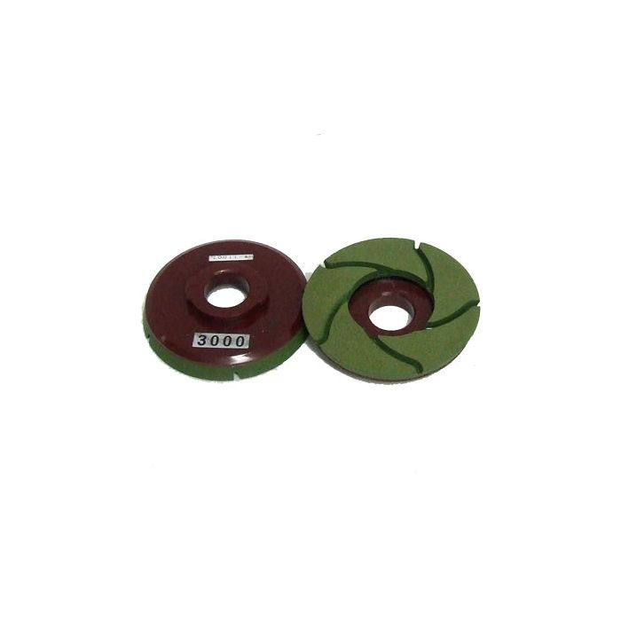 Alpha Tools Turboshine 3" Rigid Polishing Pads & Grinding Wheels