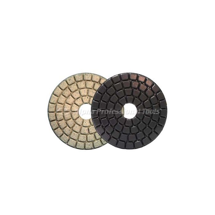 Alpha Ceramica Buff Final Polishing Pads – 3", 4", 5" | Black & White