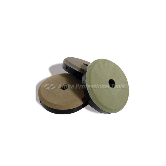 Alpha Twincur EB Diamond Polishing Pads – 4", 5", 6" | 200–3000 Grit & LC