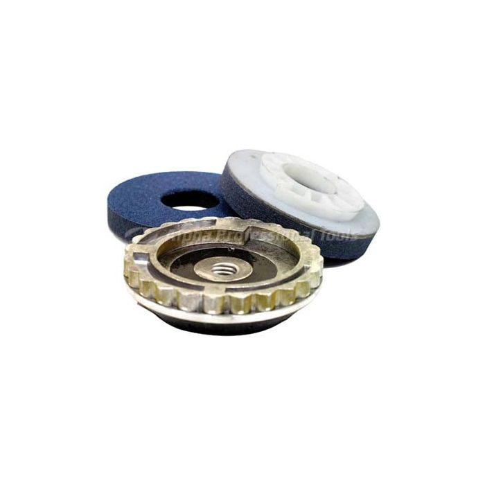 Alpha PVA Quick Change Polishing Pads 4" 5/8"-11 – #40–#600 Grit & Kit