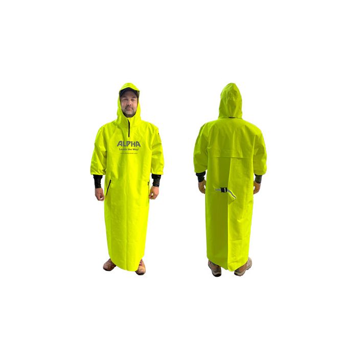 Alpha Tools - Long-Sleeved PU Coated Waterproof Hoodie Apron