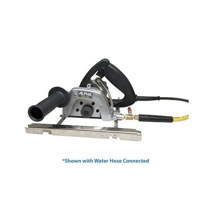 Alpha ESC-125 Wet Stone Cutter | Compact Professional Granite, Quartz & Porcelain Fabrication Saw
