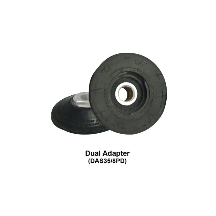 Alpha Tools 3" Dual Adapter 5/8"-11 for Polishing Pads