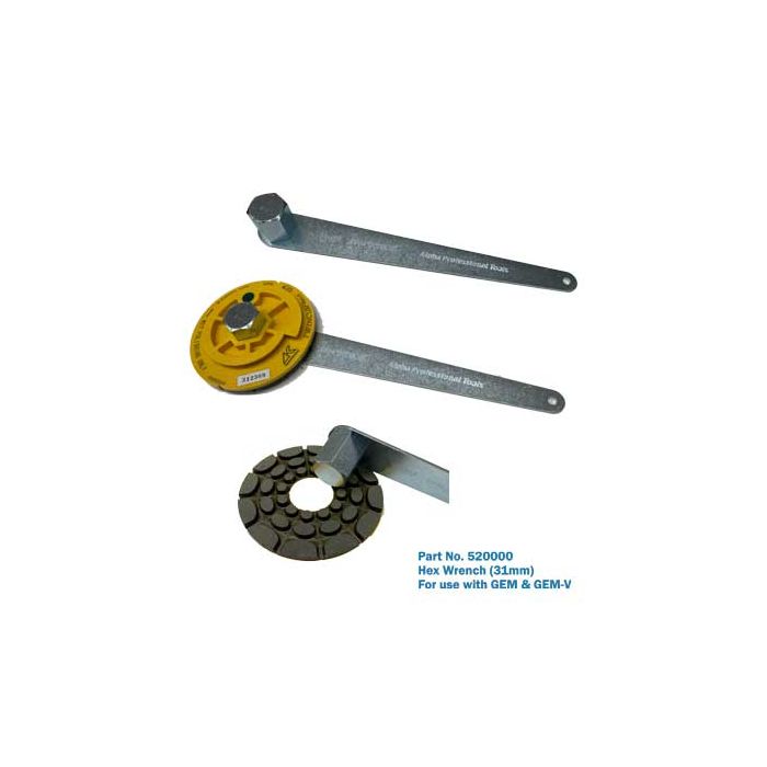 Alpha Tools 31mm Hex Wrench for GEM & GEM-V Polishers