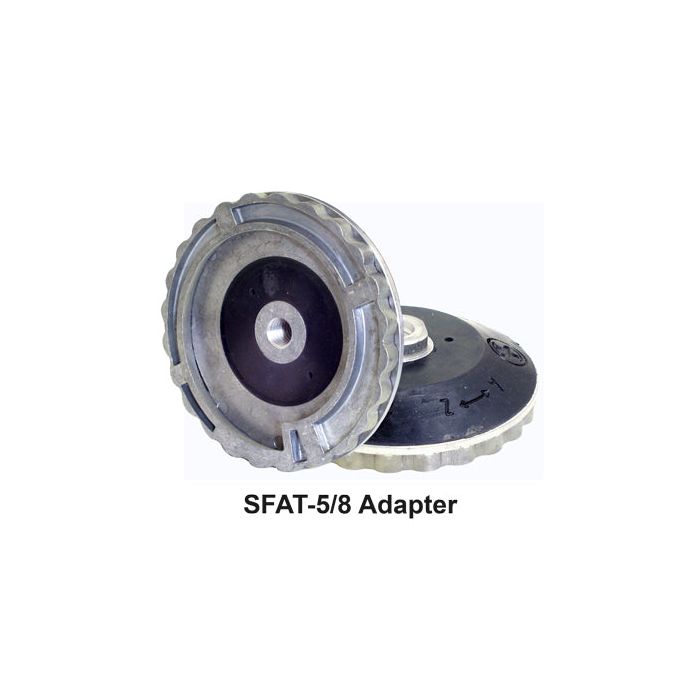 Alpha Tools Snail Lock Adapter 5" SFAT 5/8"-11 for Polishing Pads
