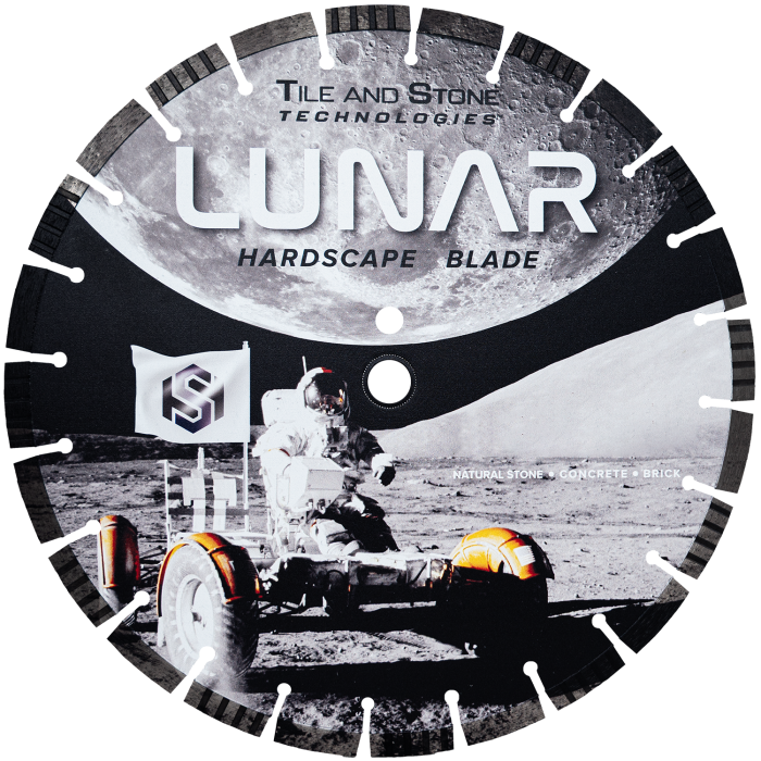 LUNAR Hardscape Blade 4.5in to 14in