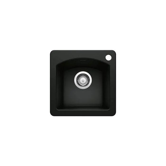 Blanco-Coal Black-Diamond Bar Sink Dual Mount-442915