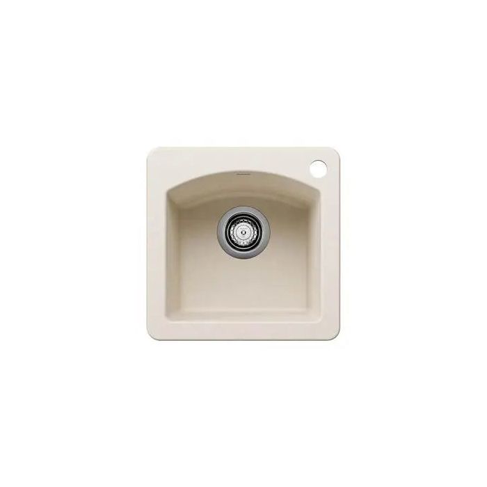 Blanco-Soft White-Diamond Bar Sink Dual Deck-443070