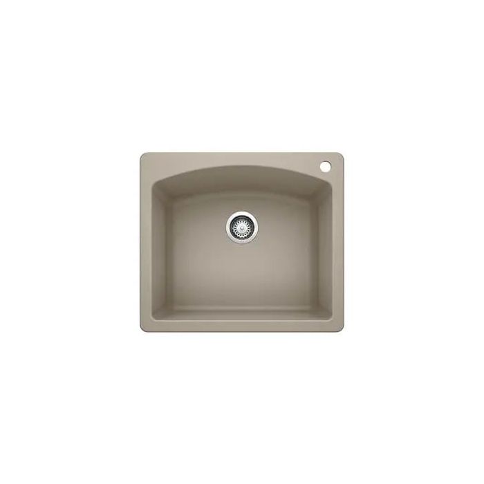 Blanco-Truffle-Diamond Single Bowl Dual Mount-441280