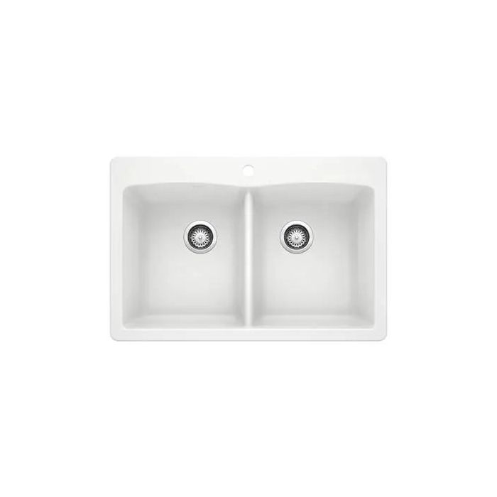 Blanco Diamond Equal Double Dual Mount Sink