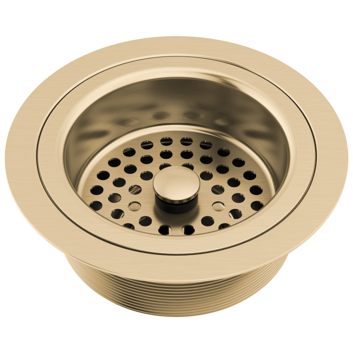 Brizo Kitchen Sink Flange with Strainer – Multi-Finish Collection