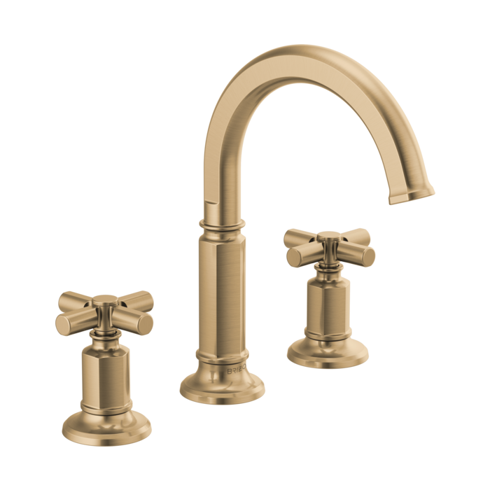 Brizo 65376LF Lavatory Faucet with Arc Spout & Cross Handle Kit