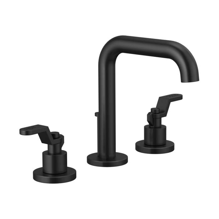 Brizo 65332LF-ECO Widespread Lavatory Faucet with High Spout and Industrial Lever Handle Kit
