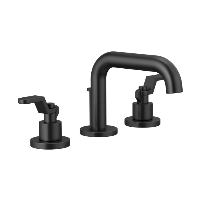 Brizo 65334LF Widespread Lavatory Faucet with Low Spout & Industrial Lever Handle Kit