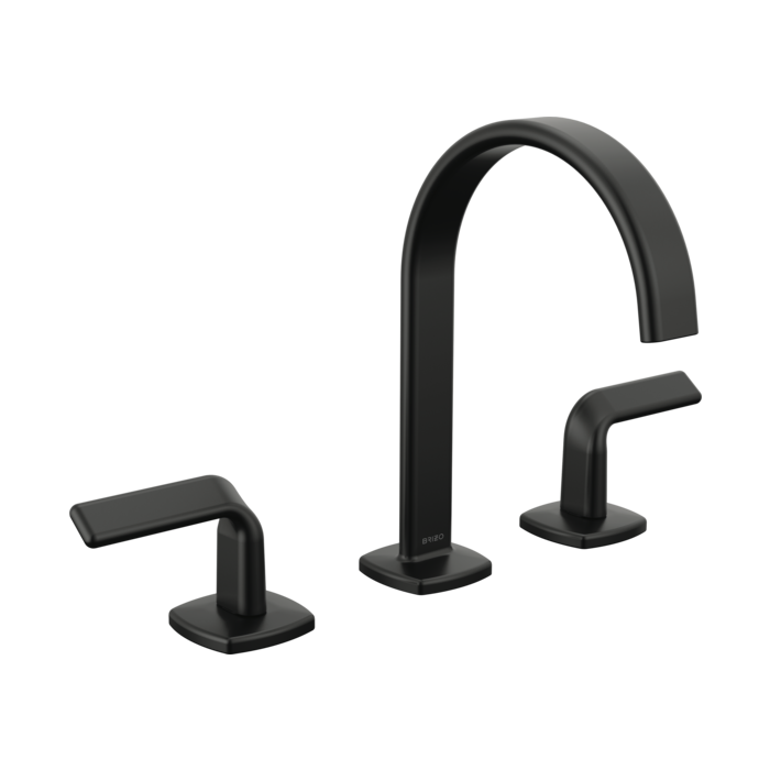 Brizo 65367LF-ECO Widespread Bathroom Faucet with Lavatory Twist Lever Handle Kit