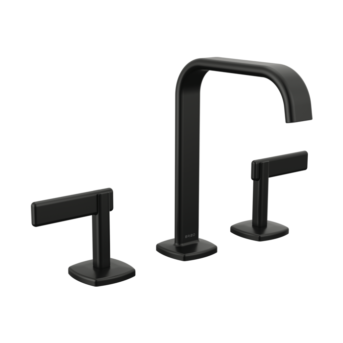 Brizo 65368LF Widespread Lavatory Faucet with Square Spout W/ Lever Handle Kit