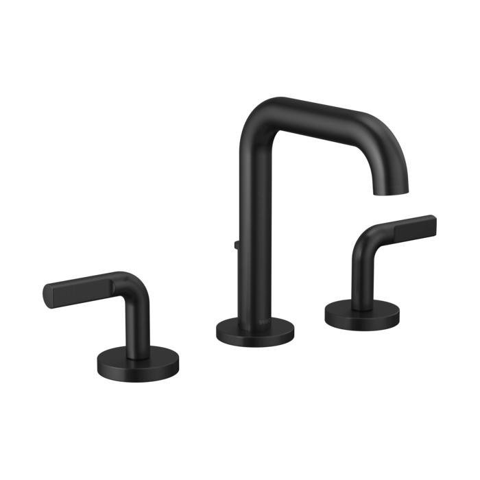Brizo Widespread Lavatory Faucet with Notch Lever Handle Kit