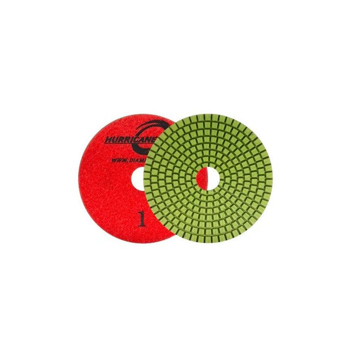 Diamax Hurricane 3-Step 4in Wet Pads