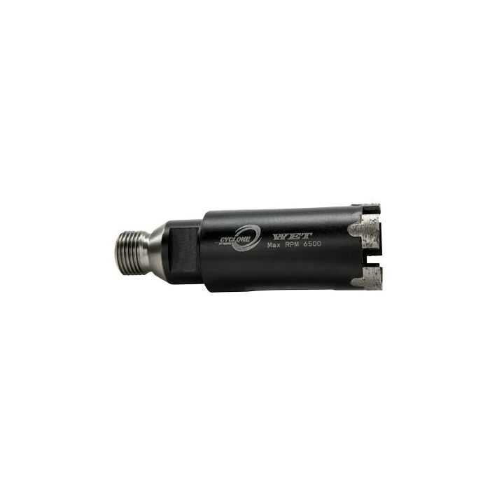 Diamax-1/4in to 1 3/8in Cyclone CNC Non-Core Bit with Water Hole, 1/2 gas