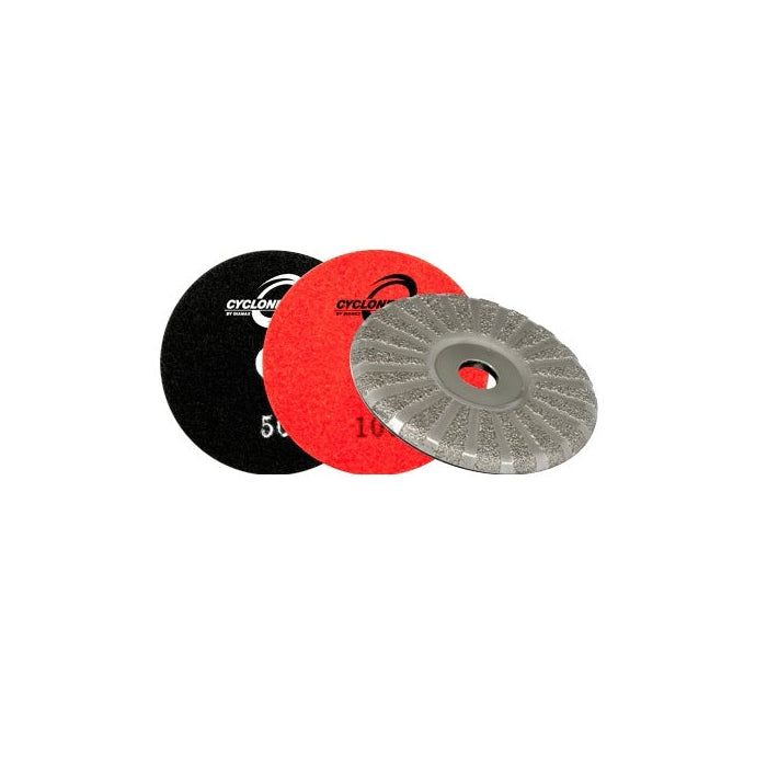 Diamax-4" V2 Velcro Grind Disk 30-100 Grit