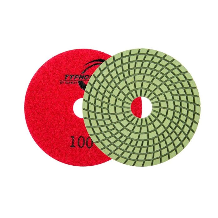 Diamax Typhoon Polishing Disk ECONOMY 4in to 5in 50 grit to 3000 grit