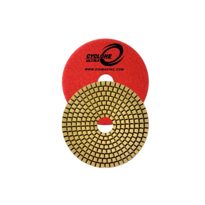 Diamax-3" Cyclone Ultra White Buff Polishing Pad