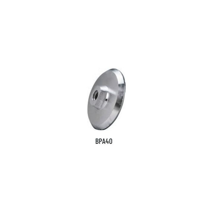 Diamax-4" Flat Aluminum backer,5/8"-11