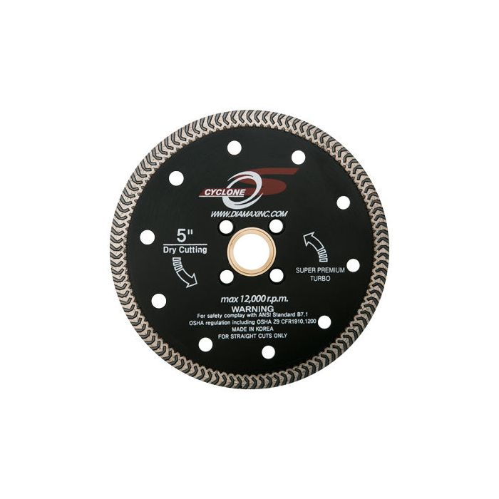 Diamax-5" Cyclone S Turbo Blade arrow rim
