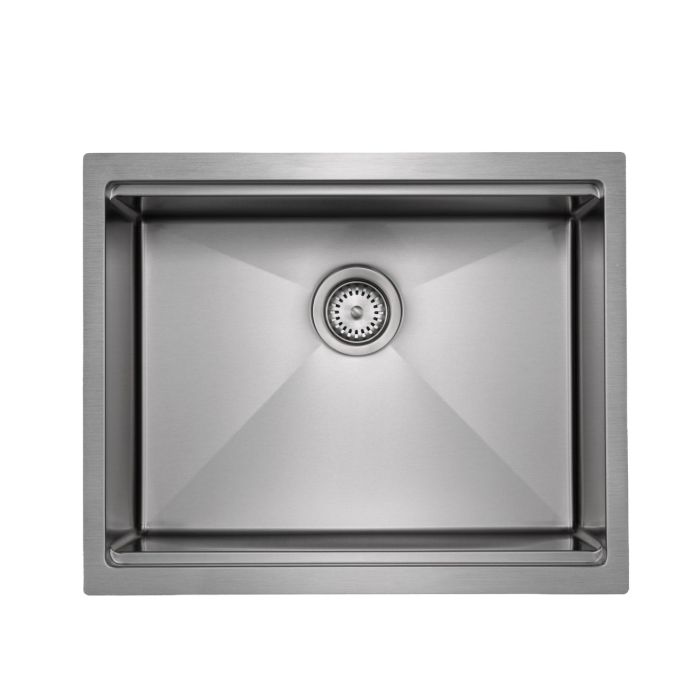 Master Chef - Armada  24" Prep Size Stainless Steel Kitchen Sink with Nanized Finish