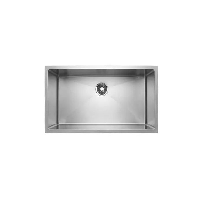 Master Chef-Bayonne Stainless Steel-Culinary 1 Bowl Kitchen Sink 18G 32x19x9 outter rim, 30x17x9 inner