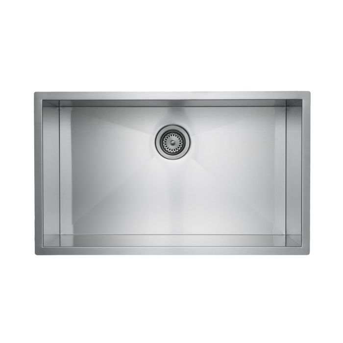 Master Chef - Versailles 35  Stainless Steel Professional Culinary Single Bowl Kitchen Sink UM 15 G 35x19x10
