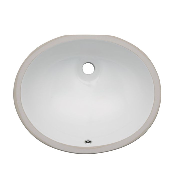 Oasis 2000F Furniture Style 18x15 Medium Porcelain Bathroom UM lav Sink