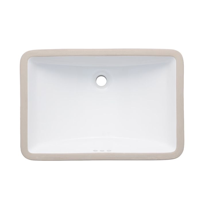 Oasis- Canyon Large White Rectangular Lav Sink 23x16.25