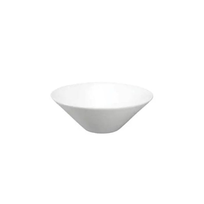 Oasis- Carina White Round Flared Vessel Sink 16 in diameter 6 ines high