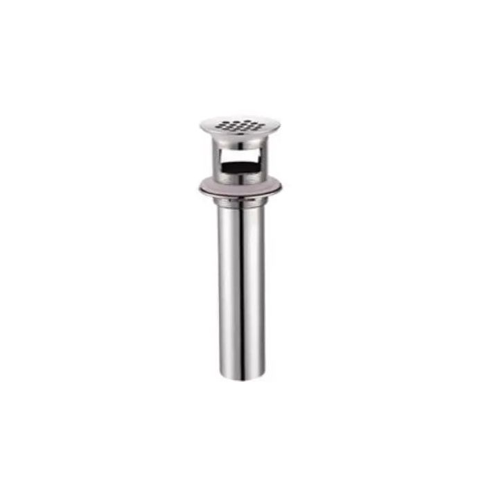Oasis-Chrome-Lavatory Grid Drain w/Overflow