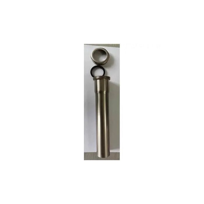 Oasis-Polished Nickel-Tailpipe 8'' Pro Finish Slip-Fit Joint Extension Tube for Lavatory Drain