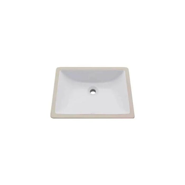 Oasis-White-Phoenix Bulkpack WH Rectangular Vitreous China UM lav Basin TWO PACK 2 1/4" x 14 7/8"