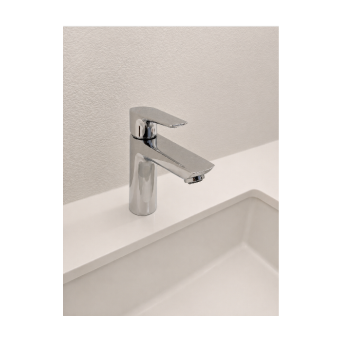 Hansgrohe 71710001 Chrome Single Hole Bathroom Faucet W/Pop Up Drain Assembly - Open Box