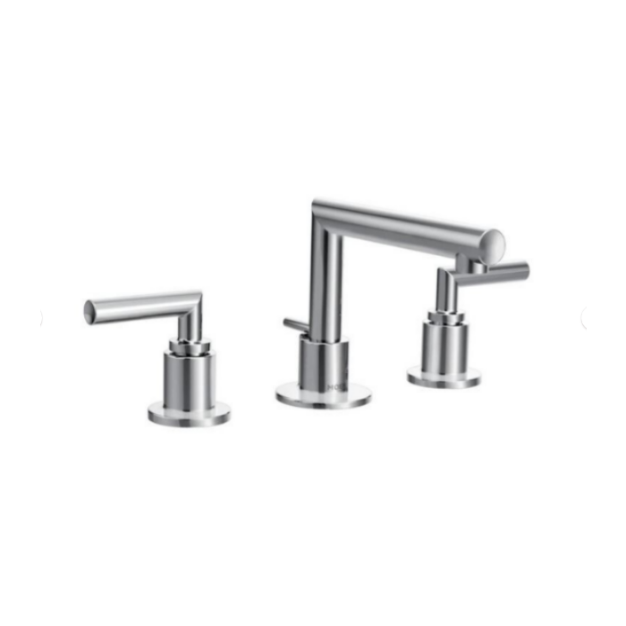 Moen TS43002 Arris Widespread Bathroom Faucet 2 Handle Chrome Lavatory
