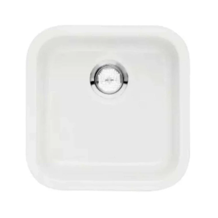 Blanco 518542 Cerana White Fireclay Undermount Bar Sink