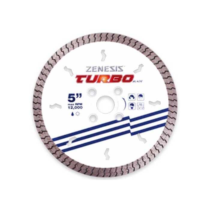 Zenesis™ Turbo Diamond Blade 5in to 7in – Pro-Grade Granite & Quartz Cutter