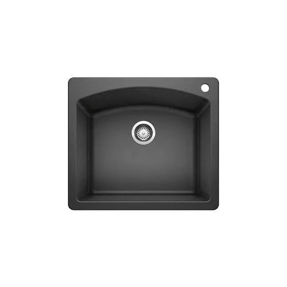 Blanco-Anthracite-Diamond Single Bowl Dual Mount-440210