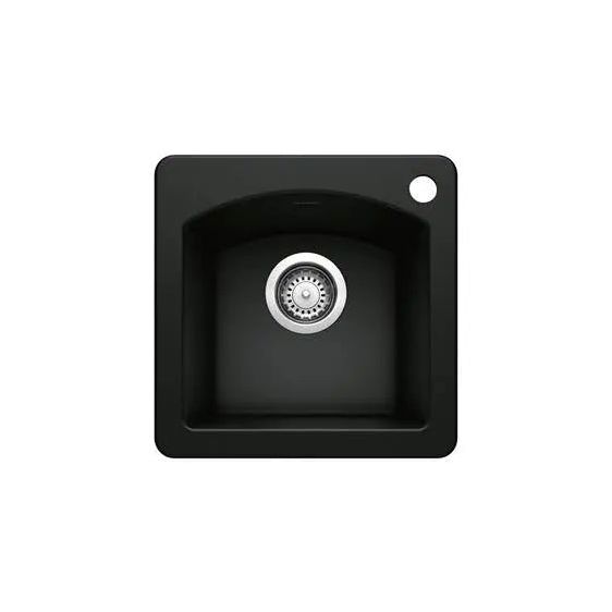 Blanco-Coal Black-Diamond Bar Sink Dual Mount-442915