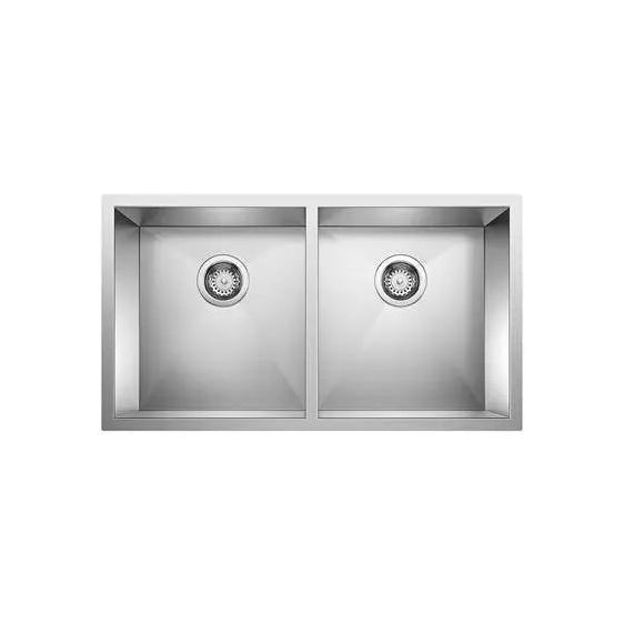 Blanco-Precision 16" R0 Medium Equal Double Bowl-516211