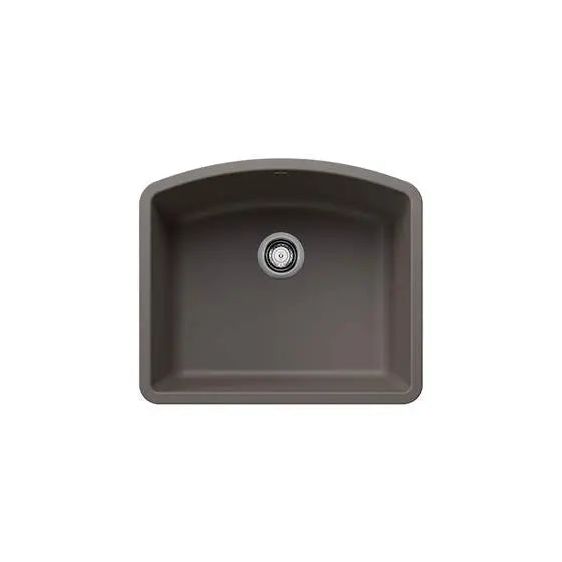 Blanco-Volcano Gray-Diamond Single Bowl-443098