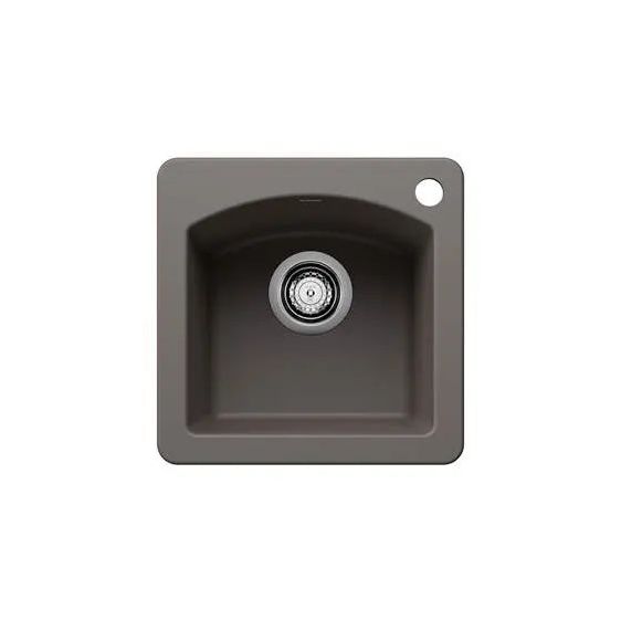 Blanco-Volcano Grey-Diamond Bar Sink Dual Deck-443107