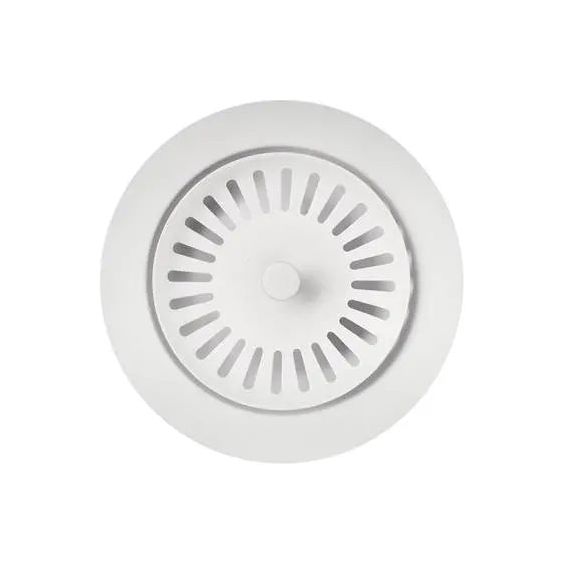 Blanco-White-Color-Coordinated Metal Basket Strainer-240319