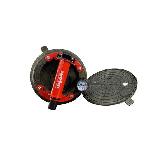 Weha 8in Manual Metal Red