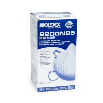 Moldex - 20 per box Disposable Industrial Respirators Med/LG