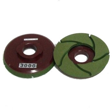 Alpha Tools Turboshine 3" Rigid Polishing Pads & Grinding Wheels